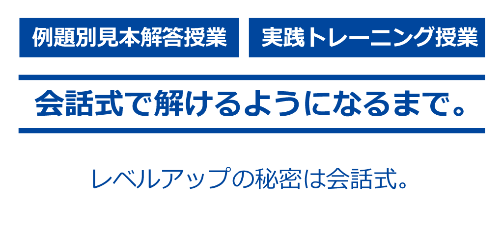 会話式で解けるようになるまで